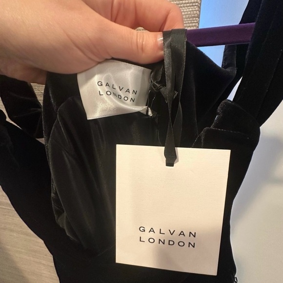 NWT! Galvan London Velvet Gown - Picture 7 of 10
